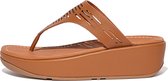 FitFlop Lulu Sleek Toe Post - Geo Laser ZWART - Maat 37