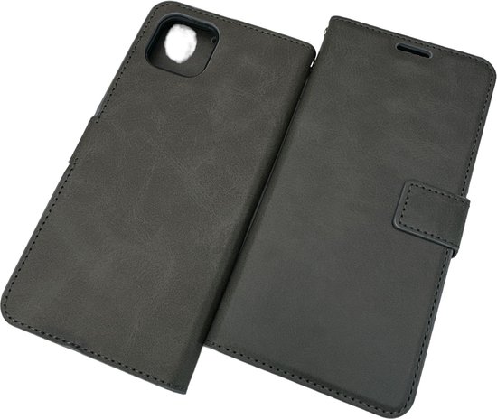 Étui portefeuille Book case Adapté pour : Oppo A73 5G & A53 5G - Grijs