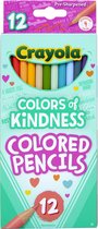 Crayola - Colors Of Kindness - Marqueur - Crayons de couleur - 12 couleurs