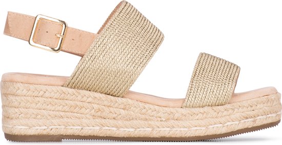 POSH by Poelman CETO Dames Sandalen - Goud
