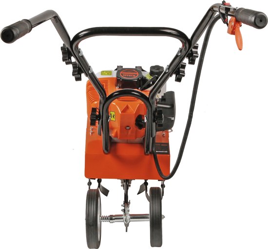 Kibani Mini Grondfrees Benzine - 52cc - 30CM breedte - 2.0PK - Tuinfrees - Tuinfrees Benzine - Bodemfrees - Tuinploeg - Grondfreesmachine van Kibani — afbeelding 4