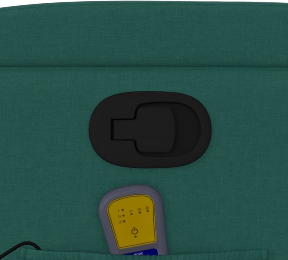 Haba Trading Sta-op-massagestoel Verstelbaar Donkergroen - afbeelding 2