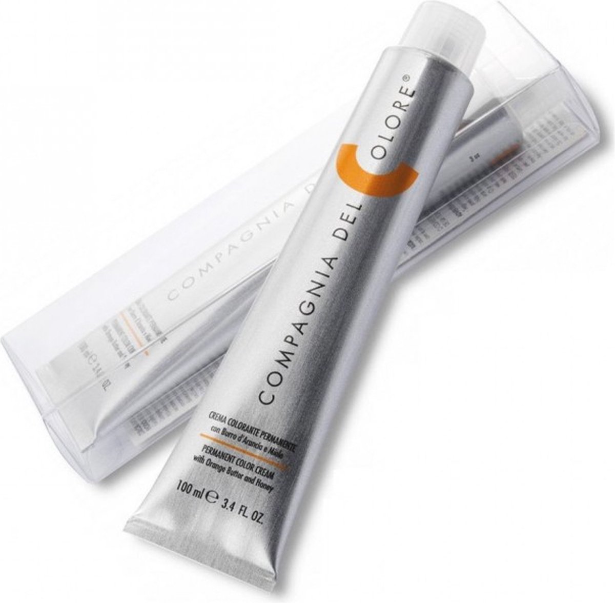 Compagnia del Colore Colorante Permanente Crème Haarkleur Kleuring 100ml - 06.66 Dark Intense Red Blonde / Dunkelblond Intensives Rot