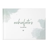 Fyllbooks Mijn echo fotoboekje - Echoboekje - Invulboek voor echofoto's - Watercolour Groen