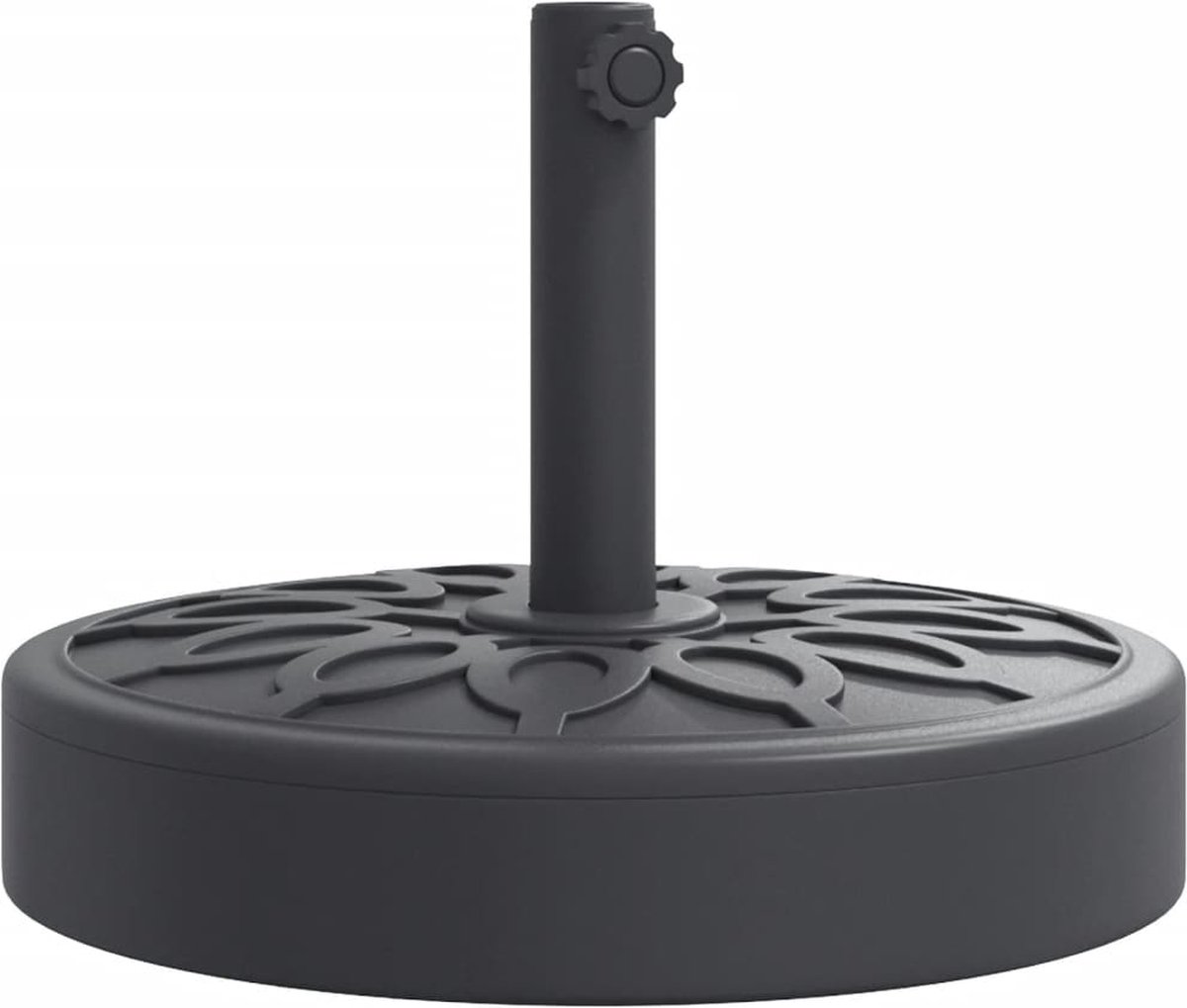 Base Para Parasol VidaXL Com Rodas Para Postes De 38-48 Mm 13 Kg Redo