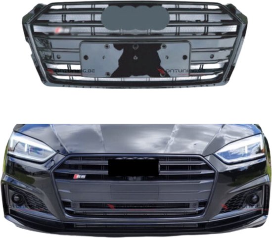 AUDI A5 S5 B8.5 Wabengrill (Black Edition Quattro) EUR 215,57 - DE