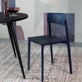Chaise de salle à manger Bleu foncé - Poids portant 150kg - 47x48x79cm
