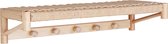 Abano Hoedenplank - Hoedenplank in populierenhout - weefplank - natuur -78x31 cm