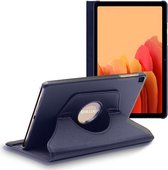 ebestStar - Hoes voor Samsung Galaxy Tab A7 10.4 T505 (2022, 2020), Roterende Etui, 360° Draaibare hoesje, Donkerblauw