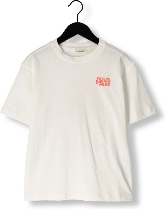 Sofie Schnoor G242243 Tops & T-shirts Meisjes - Shirt - Wit - Maat 164