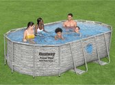 Bestway- Power-Ensemble de piscine en acier-427x250x100-cm