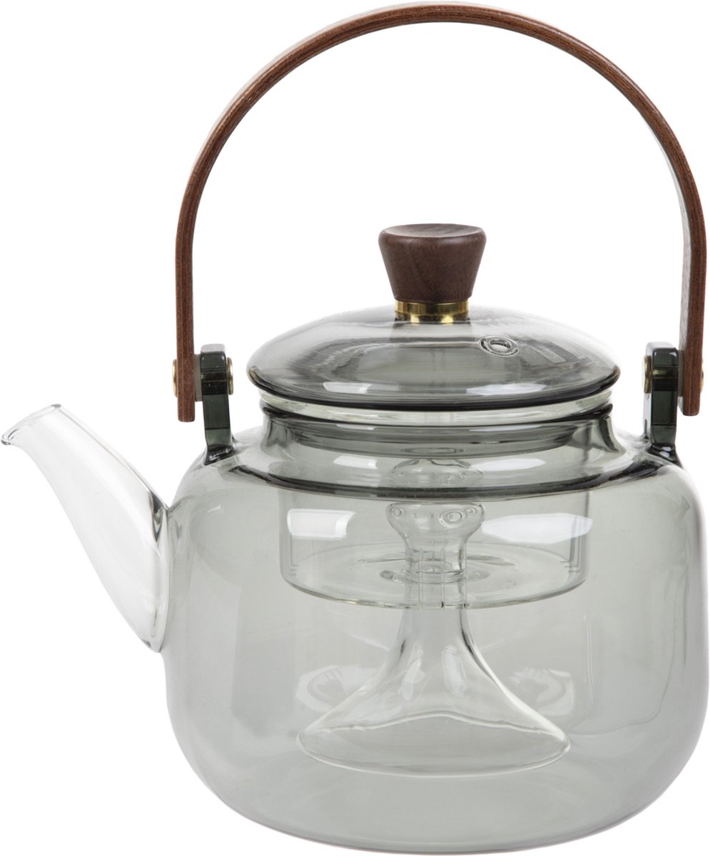 Goedkoopste Homla Kruik | KALLIE | met houten handvat | 1 l | 891248