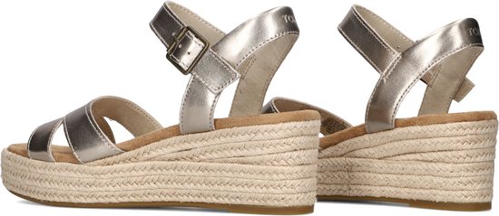 Toms Dames Sandalen Audrey Met Goud - Maat 36