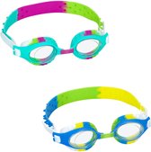 Bestway Kinderzwembril Siliconen Band Assorti Kleur Anti-mist +3 Jaar 21099