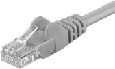 Câble patch Qost UTP CAT5e - Grijs - 0 mètre - Avec connecteurs RJ45