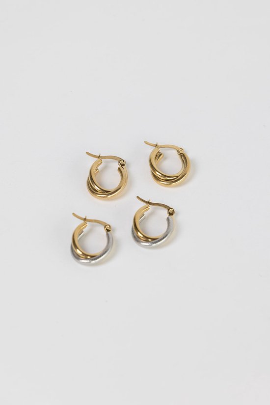 Sakura EARRINGS Gold Big