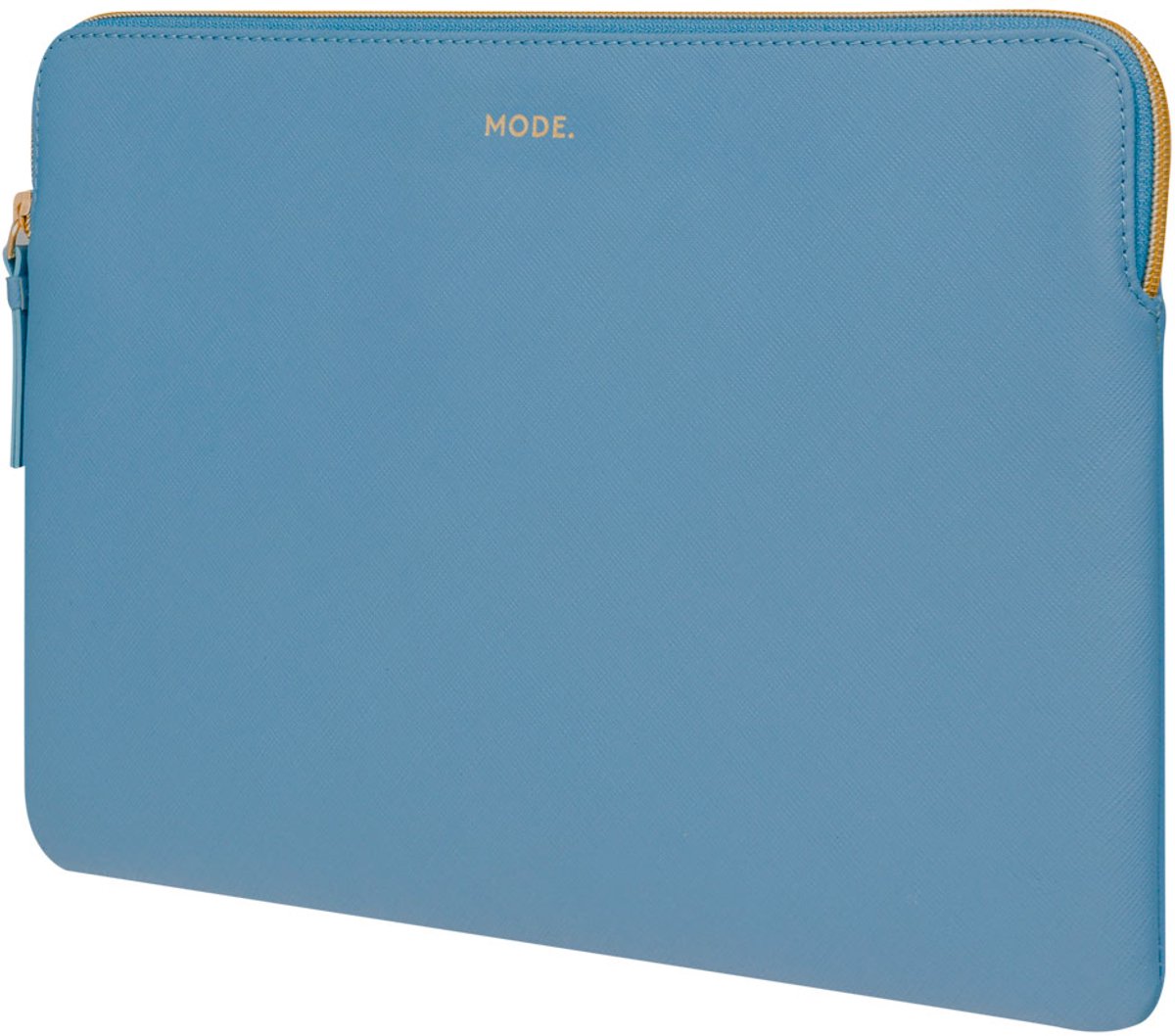 dbramante1928 sleeve geschikt voor MacBook Pro 16'' (2019)/MacBook Pro - Lichtblauw - Leer