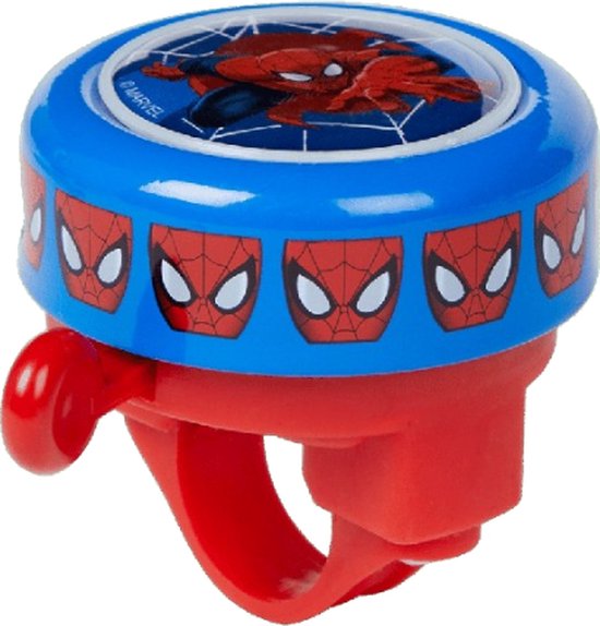 Marvel Spider-man Bicycle Bell - Rouge / Bleu - Métal / Plastique - Princesses - Vélo - Cloche