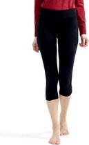 Craft Core Dry Active Comfort Basislaag 3/4 Broek Zwart M Vrouw