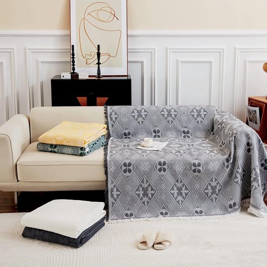 GAOWEI Throws for Sofas Large Sofa Throw 3 Seater with
