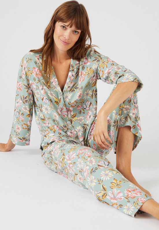 Damart - Pyjama - Vrouwen - Groen - 50-52 (XL)