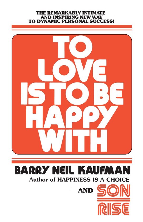To Love Is to Be Happy With - cover