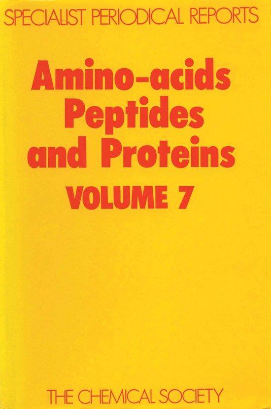 Amino Acids, Peptides, and Proteins - cover