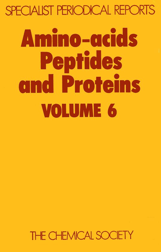 Specialist Periodical Reports - Amino Acids, Peptides and Pr ... - cover