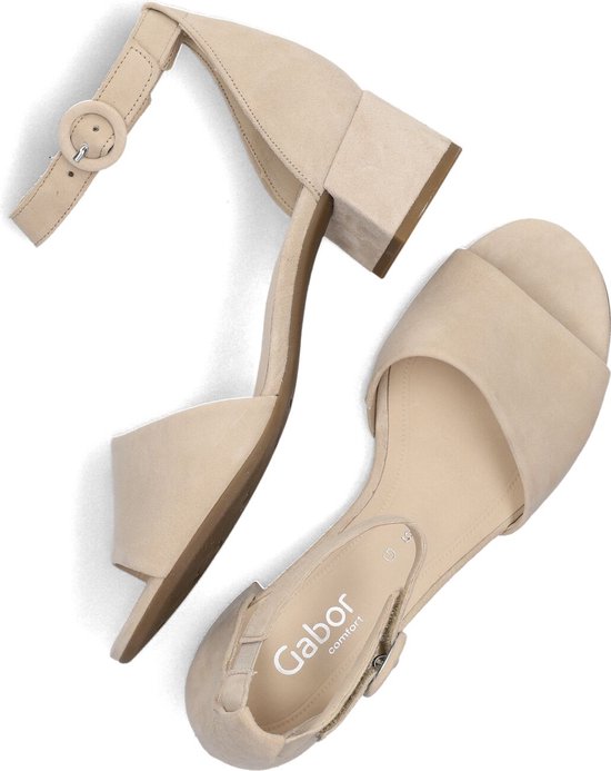 Gabor 902 Sandalen - Dames - Beige - Maat 41