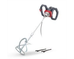 Powerplus Elektrische Verf- en Betonmenger POWE80070 - Mixer van 1200 W - Mengstaaf van 590 x 120 mm