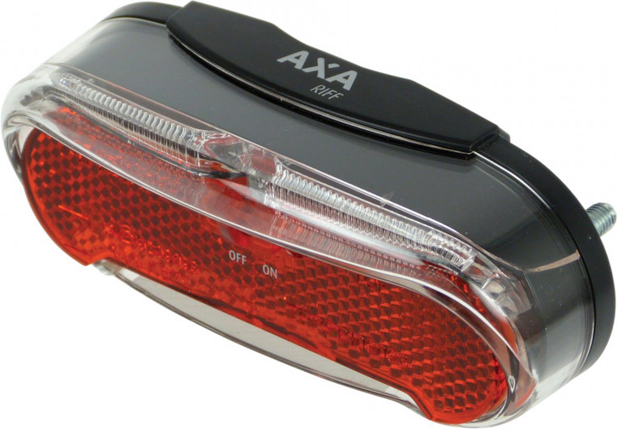 AXA Juno Battery Auto Off Battery Rear Light Black