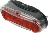 AXA Riff Battery - Fiets Achterlicht - LED Fietsverlichting op Batterij - 50-80 mm - Rood