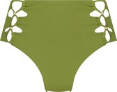 Hunkemöller Dames Badmode Rio Bikinibroekje Holbox - Groen - maat 2XL