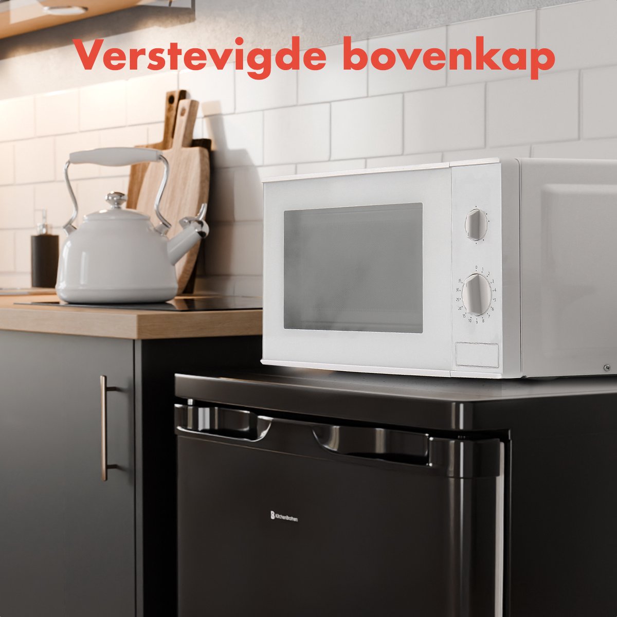 KitchenBrothers Koelkast - 127L - Tafelmodel - IJskast - Frigo - Vrijstaand - Zwart — afbeelding 5