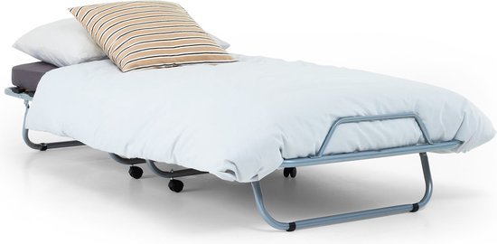 Beter Bed Bonum Lit pliable - Simple - 80x190cm - Aluminium