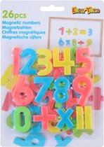 Magnetische Cijfers Set 26-delig voor Magneetbord - Magneetcijfers - Cijfer Magneten