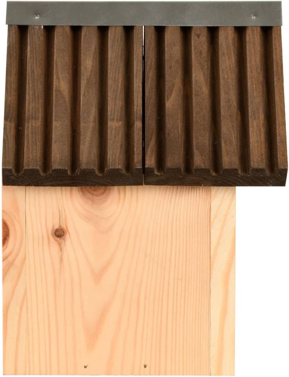 Esschert Design Pimpelmees Zink & Hout