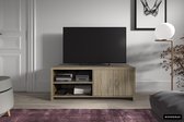 Rousseau- TV Meubel Tv-meubel Dixy met 2 deuren - 120cm - Bruin