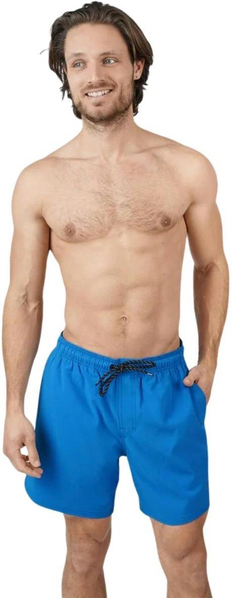 Brunotti Bru - conic Zwembroek Heren - Zwemshort met 4 - Way Stretch - Neon Blue — afbeelding 18