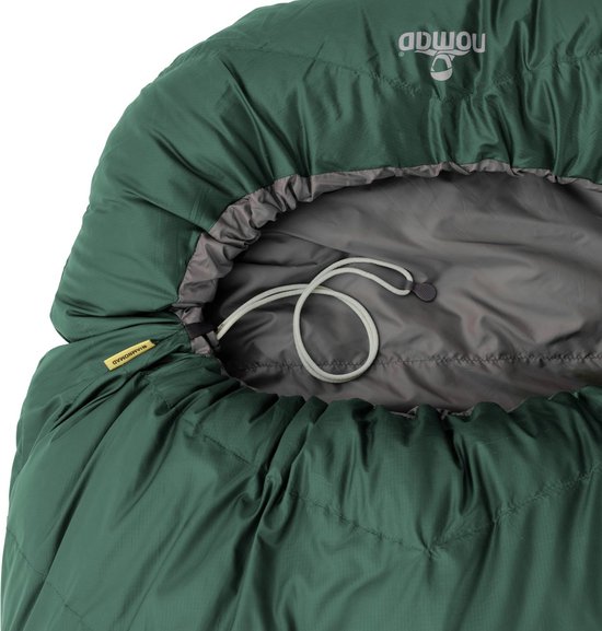 NOMAD® Taurus 250 Slaapzak - 210x80cm Groen - Lichtgewicht & Kwalitatief - Slaapzak - Incl Hoes van NOMAD — afbeelding 2
