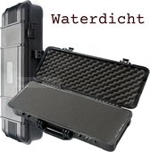 Primegoody Geweerkoffer- Geweertas Waterdicht- Veiligheidsbox Impact Proof- Wapentas Schokbestendig- zwart