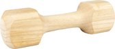 Duvoplus - Speelgoed Voor Dieren - Hond - Houten Apporteerblok M - 20x5,5x5,5cm - 230g Bruin - 1st
