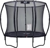 Trampoline - Série Senz Sports J5000 - 244 cm - Noir - trampoline avec élastique
