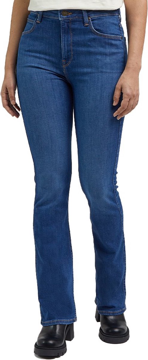 Lee Breese Bootcut Fit Spijkerbroek 24 31 Vrouw Azure Wave