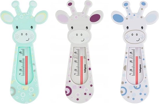 Baby Ono Giraffe Sproetjes Wit Drijvende Bad Thermometer 776/03 van Baby Ono — afbeelding 3