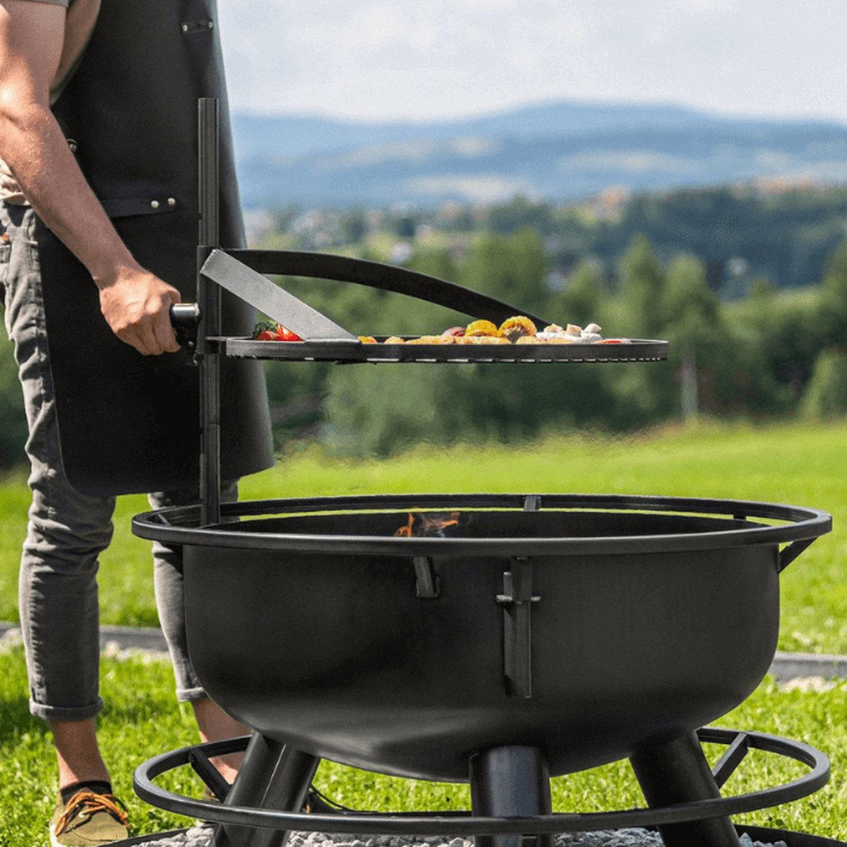 CookKing Grill Grate with Handle for Bandito and Montana X
