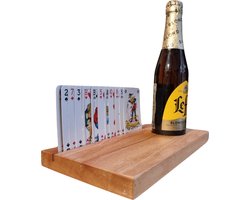 Bier en Kaarten Houder - Cadeau Man