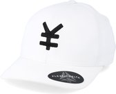 Hatstore- Yen Delta White/Black Flexfit - Yapan Cap
