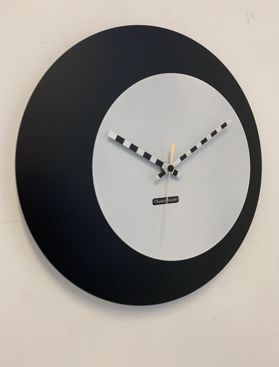 ChantalBrandO wandklok ECLIPS Modern Design