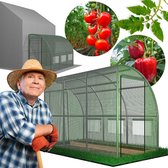 Groene Tuin Poly Tunnel 3-Segment "Half" 3x1,5x2m